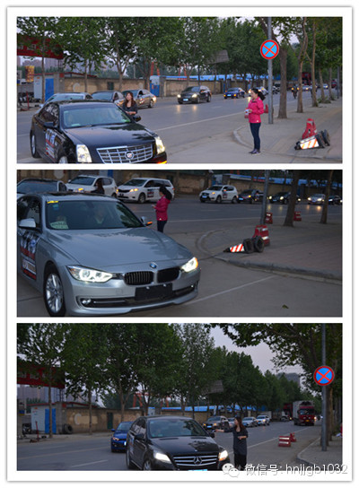 七點二十左右，43輛車分批駛?cè)電W斯卡汽車影院并領(lǐng)取電影票。