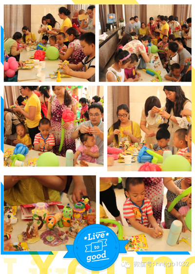 超級粘土現(xiàn)在也加入到了魔法氣球活動中來，由蕃茄田老師指導(dǎo)的手工DIY活動如火如荼進行著