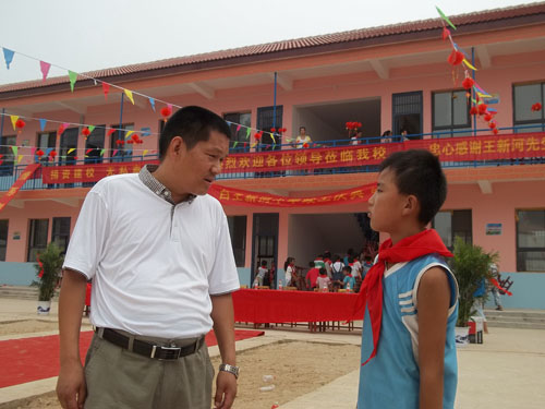 封丘一農(nóng)民捐資230萬(wàn)建村小學(xué)