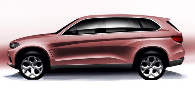 寶馬之前傳聞中的X7概念車 寶馬之前傳聞中的X7概念車