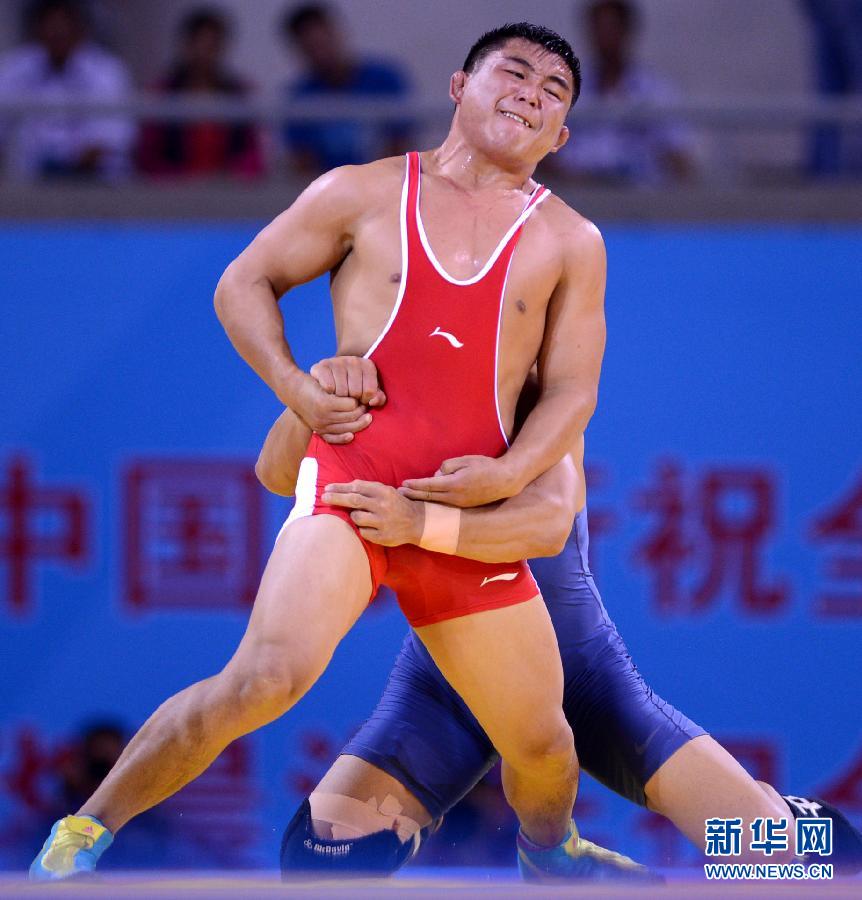 (全運(yùn)會)摔跤——男子古典式84公斤級:趙海軍奪冠 (全運(yùn)會)摔跤——男子古典式84公斤級:趙海軍奪冠