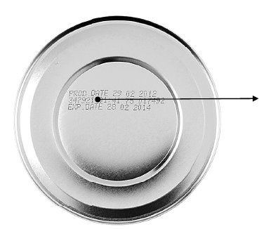 罐裝產品例圖 產品批號：347921