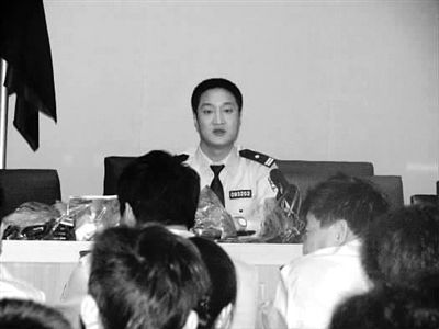 原夏縣公安局長孫宏軍資料圖。他涉嫌違紀(jì)違法目前被調(diào)查。