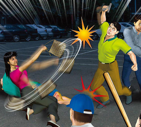 一名臺灣女子甘愿用肉身為男友擋子彈。（示意圖，來自臺媒）