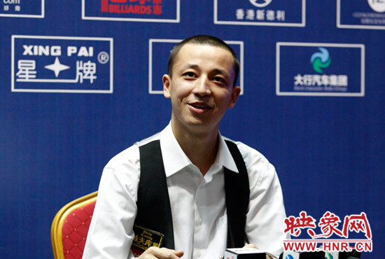 發(fā)布會(huì)上，中國業(yè)余選手帕如克很期待下一句的比賽