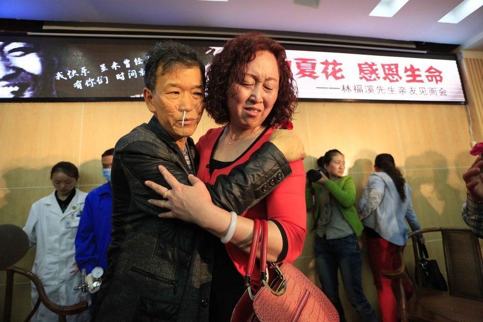 肝癌晚期患者開(kāi)生前追悼會(huì)