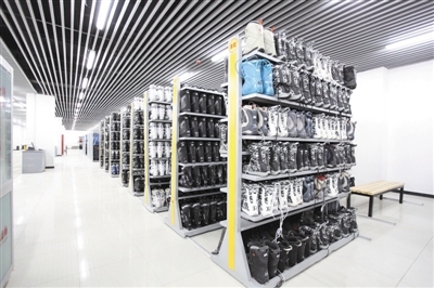 云頂大酒店內(nèi)的雪具大廳。