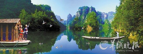 　　寶峰湖集山水于一體,融民俗風(fēng)情于一身。