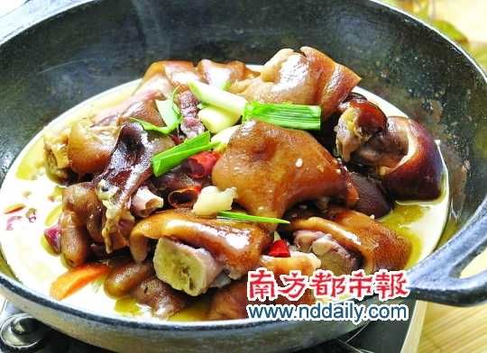 臘豬腳跟鹵豬手、南乳豬手味道是完全不同的