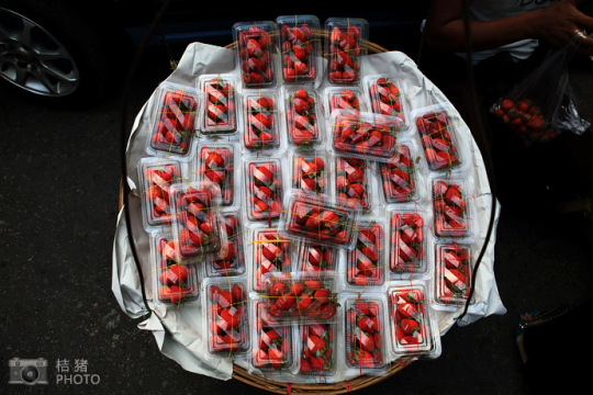 緬甸，繽紛的街邊平民小吃