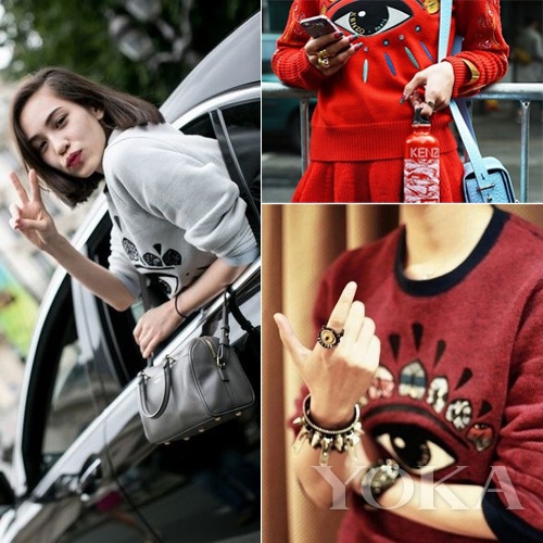 明星示范Kenzo獨眼衛(wèi)衣潮爆登場 明星示范Kenzo獨眼衛(wèi)衣潮爆登場