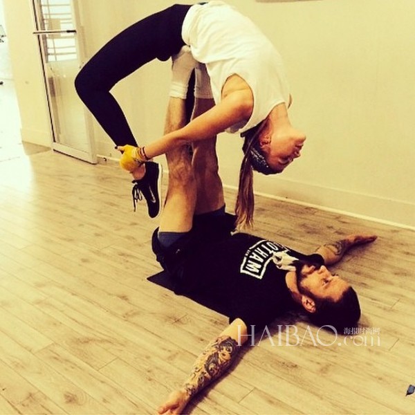 超?，旣惸取ち詹?(Maryna Linchuk) 近期健身私照