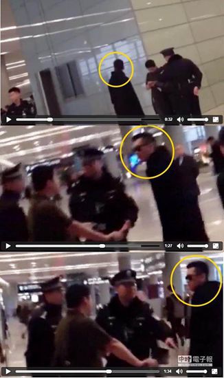 “爾康”周杰機(jī)場(chǎng)與他人吵架：你是二貨嗎？（圖）