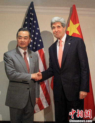 王毅會(huì)見美國國務(wù)卿克里