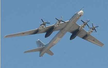 俄羅斯戰(zhàn)略轟炸機(jī)。（資料圖）