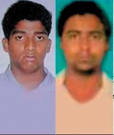 輪奸女記者一案中的兩名主要嫌疑犯。