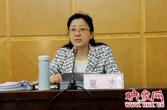 河南省委常委、組織部部長夏杰