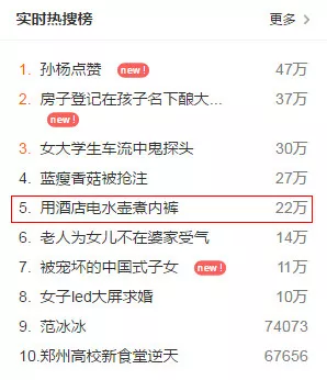 太惡心！女游客竟用酒店燒水壺煮自己的臟內(nèi)褲