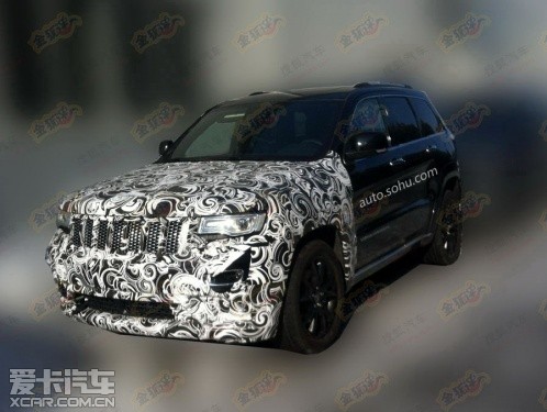 新款大切諾基國內(nèi)諜照