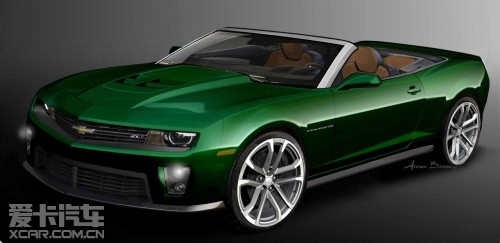 雪佛蘭科邁羅ZL1敞篷概念跑車(chē)