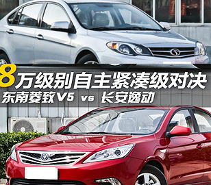 8萬元級自主對決！菱致V5對比長安逸動