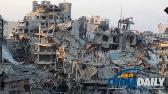 敘利亞反對(duì)派稱政府毒氣彈轟炸殺死數(shù)百人 敘利亞反對(duì)派稱政府毒氣彈轟炸殺死數(shù)百人