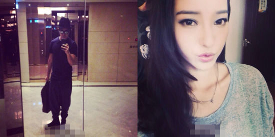 歐弟微博承認(rèn)結(jié)婚曬老婆美照。