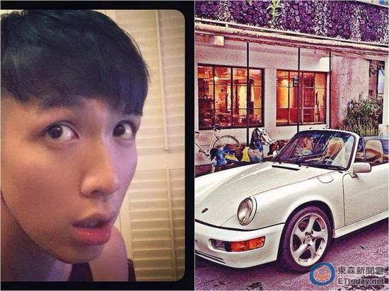 柯震東自己也擁有一輛法拉利跑車，但這次發(fā)生車禍并非他所駕駛，而出事后本人也沒做出說明。