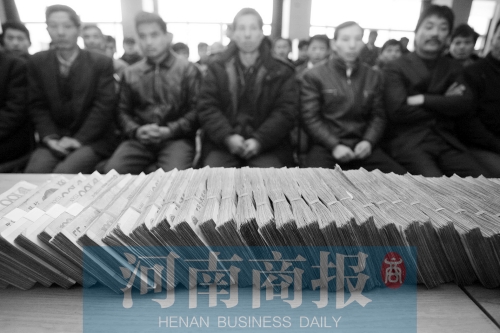 打擊拖欠農(nóng)民工工資，鄭州今年又出狠招（資料圖）河南商報記者 王春勝/攝