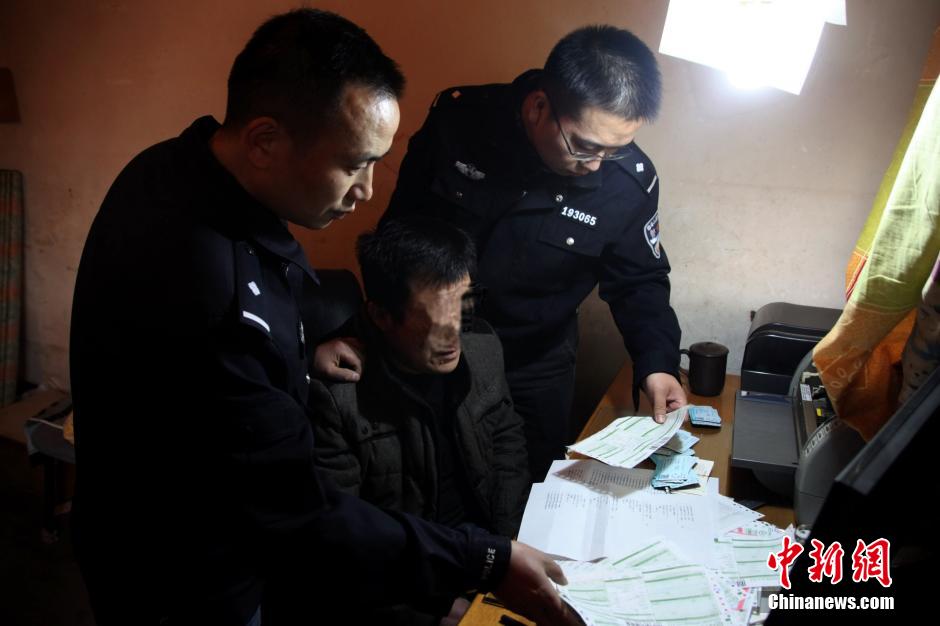 圖為抓獲犯罪嫌疑人（資料圖片）。