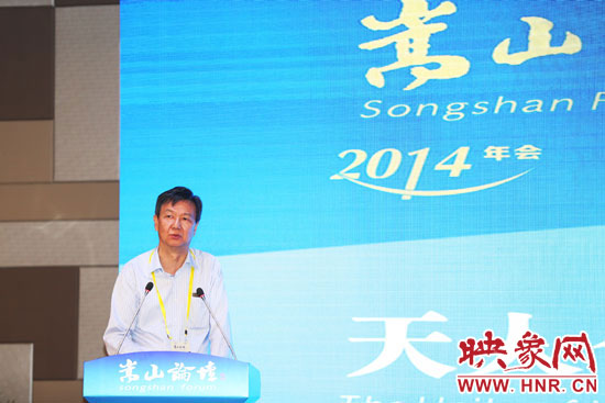 國務(wù)院發(fā)展研究中心原副主任、研究員盧中原演講。