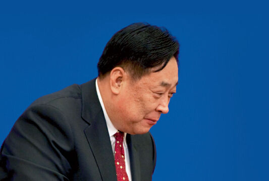 張力軍從環(huán)保部副部長任上退休兩年多后，被中紀(jì)委宣布接受組織調(diào)查。資料圖