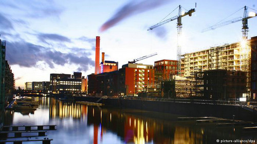 資料圖片：德國法蘭克福。（德國之聲電臺網站）