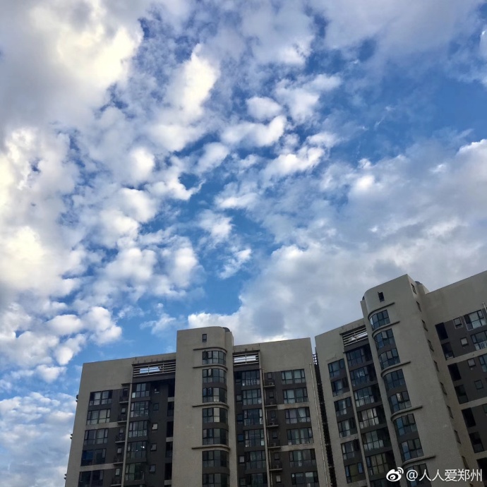 又被鄭州的藍(lán)天刷屏！隨便一拍就是手機(jī)壁紙