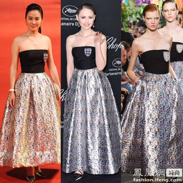 葉璇、克里斯汀娜巴贊同穿Christian Dior出席相關活動