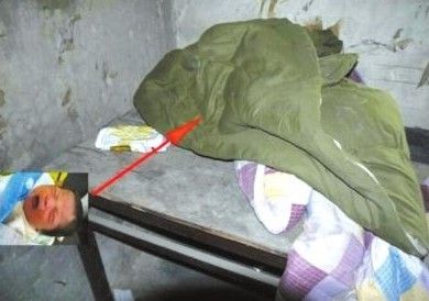 孩子被解救現(xiàn)場