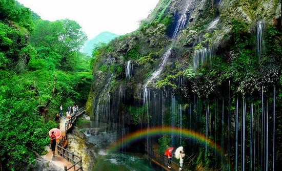 豫西大峽谷對全國中、高考學子0元門票開放(圖)