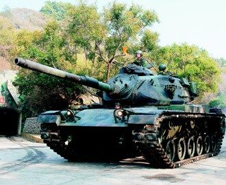 圖為M60A3同型戰(zhàn)車。圖片來(lái)源：臺(tái)灣媒體