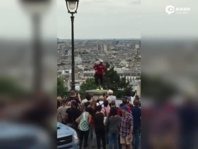 牛！黑人小哥開掛技能不斷