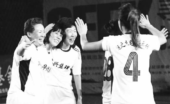 此次運之杰足球俱樂部的參賽隊員，大多是由女足退役球員組成