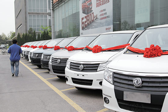 12輛為幸運觀眾準(zhǔn)備的新車